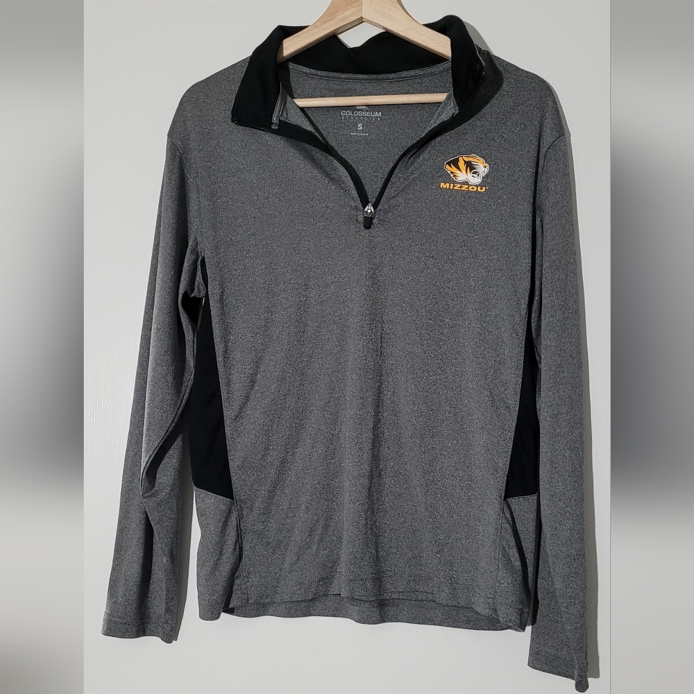 Lightweight Mizzou Half-zip